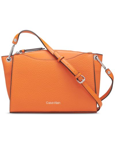 Calvin Klein Garnet Crossbody - Orange