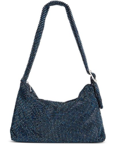 INC International Concepts Diamond Mini Soft Shoulder Bag - Blue