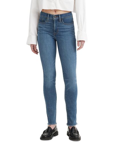 Levi's 311 Mid Rise Shaping Skinny Jeans - Blue