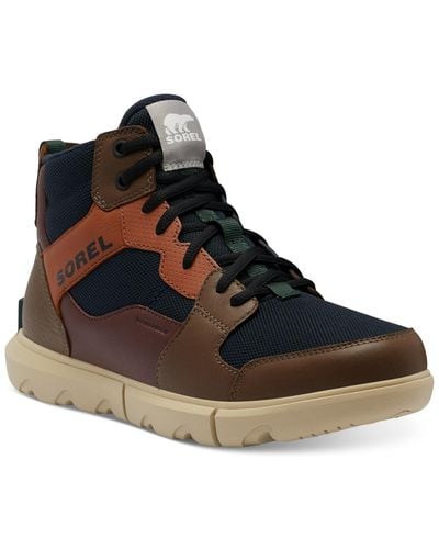 Sorel Explorer High-top Waterproof Sneaker - Brown