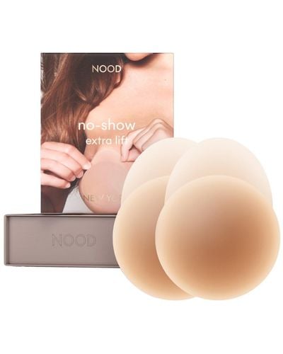 NOOD No-show Extra Lift Reusable Round Nipple Covers - Pink