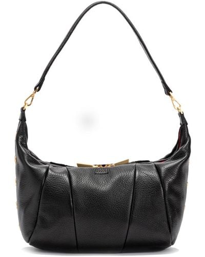 Hammitt Morgan Crossbody Leather Shoulder Bag - Black