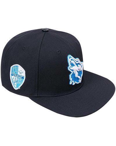 Pro Standard Cheyney Wolves Arch Over Logo Evergreen Snapback Hat - Blue