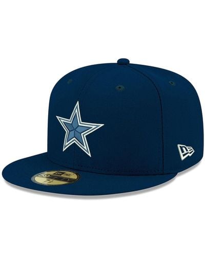 Dallas Cowboys New Era Coach D 39THIRTY Flex Hat - Navy