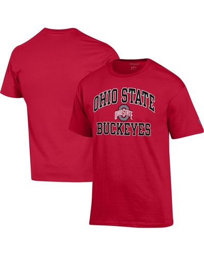 Champion Ohio State Buckeyes High Motor T-shirt - Red