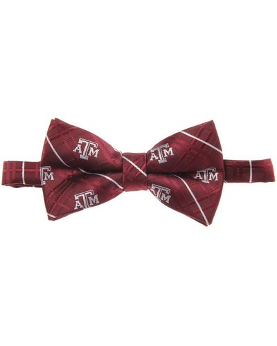 Eagles Wings Texas A M aggies Oxford Bow Tie - Red