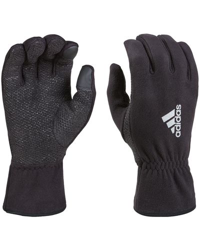 adidas Climawarm Comfort Fleece Gloves - Black