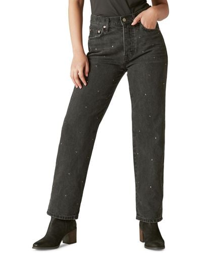 Lucky Brand Lucky Legend High-rise 90s Loose-fit Jeans - Black