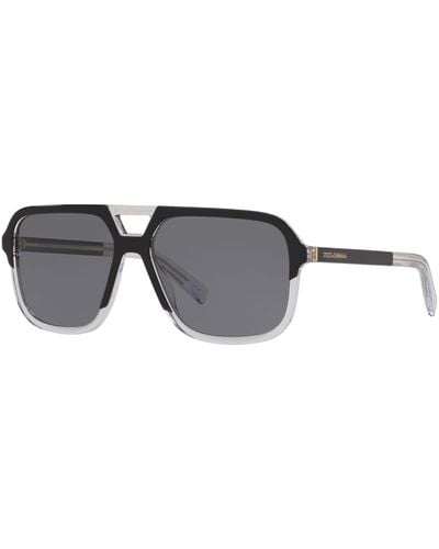 Dolce & Gabbana Polarized Sunglasses - Black