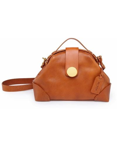 Old Trend Gypsy Soul Leather Crossbody Bag - Brown