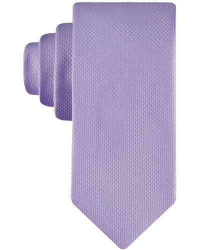 Tommy Hilfiger Rope Solid Tie - Purple
