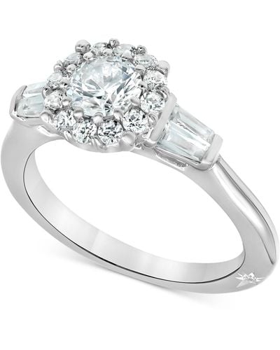Marchesa Diamond Halo Engagement Ring (1-1/4 Ct. T.w. - Multicolor