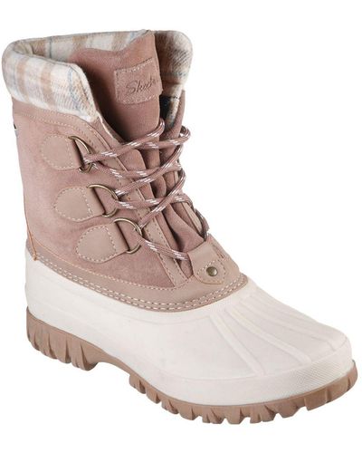 Skechers Windom Winter Boots From Finish Line - White