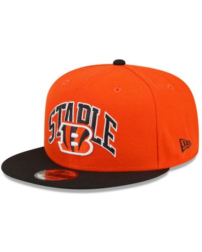 Cincinnati Bengals New Era Orange Griswold 9FIFTY Snapback Hat