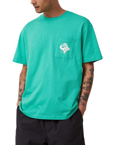 Cotton On Dabsmyla Loose Fit T-shirt - Green
