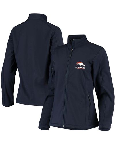 Dunbrooke Denver Broncos Full-zip Sonoma Softshell Jacket - Blue