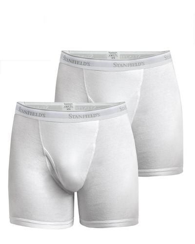 Stanfield's Cotton Stretch Men's 2 Pack Boxer Brief Underwear
