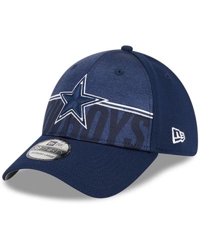 KTZ Dallas Cowboys 2023 Nfl Training Camp 39thirty Flex Fit Hat - Blue