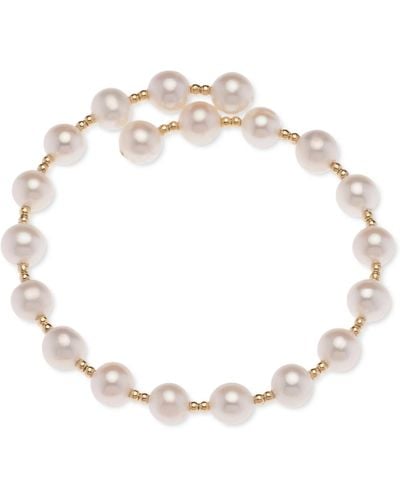 Macy's Cultured Freshwater Pearl (6-1/2 - Natural