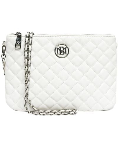 Badgley Mischka Small Wallet Bag - White