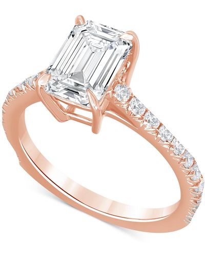 Badgley Mischka Certified Lab Grown Diamond Engagement Ring (2-1/2 Ct. T.w. - White