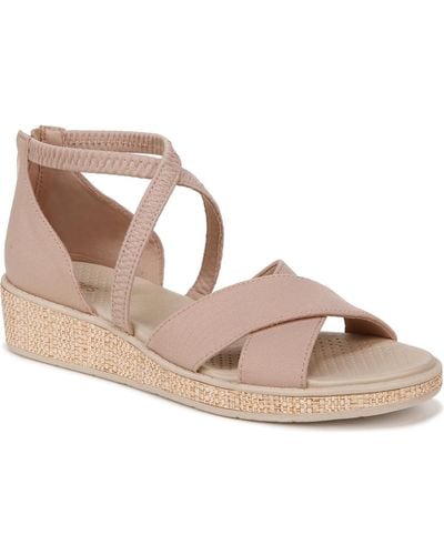 Bzees Bali Sand Washable Strappy Sandals - Pink