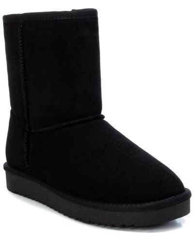 Xti Winter Boots By - Black