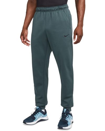 Nike Therma-fit Tapered Fitness Pants - Blue
