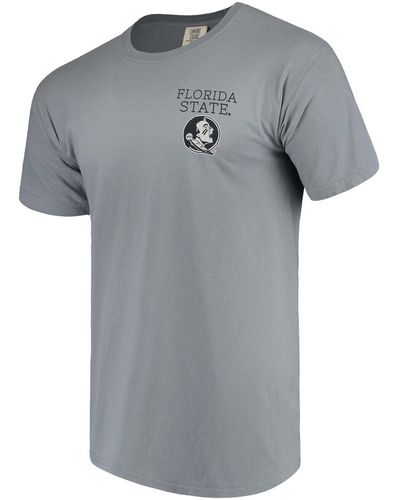Image One Florida State Seminoles Comfort Colors Campus Scenery T-shirt - Gray