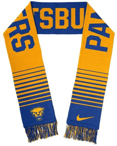 Nike And Pitt Panthers Space Force Rivalry Scarf - Blue