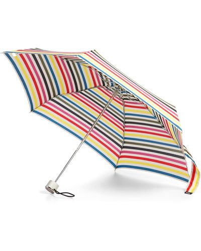 Totes Water Repellent Mini Folding Umbrella - White