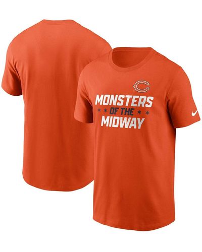 Nike Chicago Bears Local Essential T-shirt - Orange