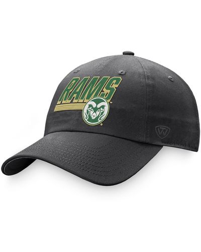 Top Of The World Colorado State Rams Slice Adjustable Hat - Green