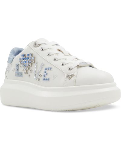 ALDO Digilove Platform Lace Up Sneakers - White