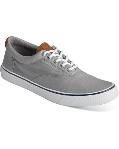 Sperry Top-Sider Striper Ii Cvo Core Canvas Sneakers - Gray