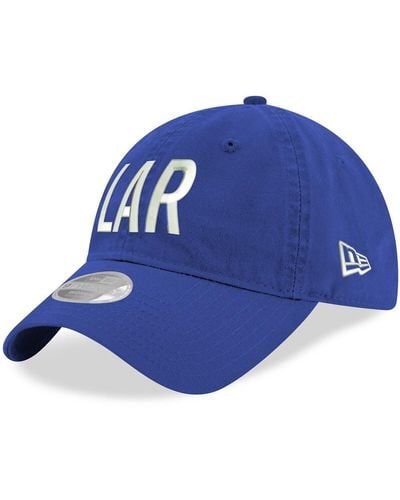 KTZ Los Angeles Rams Hometown Team 9twenty Adjustable Hat - Blue