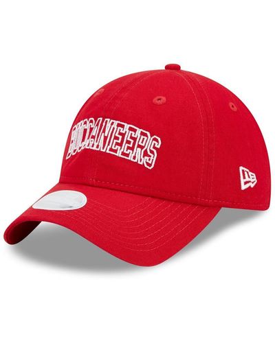 KTZ Tampa Bay Buccaneers Collegiate 9twenty Adjustable Hat - Red