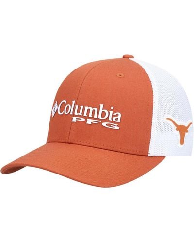 Columbia Texas Longhorns Pfg Flex Cap - Orange