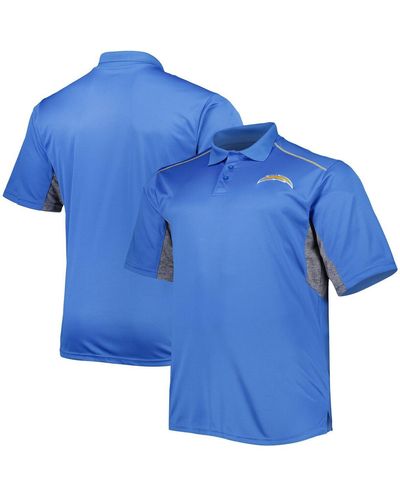 Profile Los Angeles Chargers Big And Tall Team Color Polo Shirt - Blue
