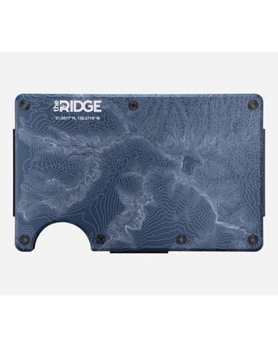 THE RIDGE Aluminum Wallet - Blue