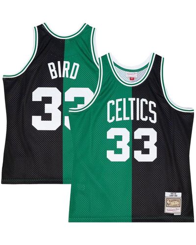 Larry Bird Boston Celtics Mitchell & Ness 1985-86 Hardwood Classics Reload  3.0 Swingman Jersey - Gold