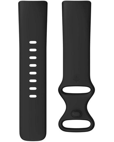 Fitbit Charge 5 Silicone Infinity Band - Black