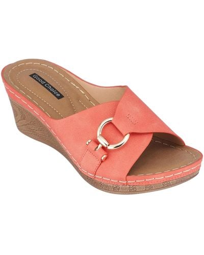 Gc Shoes Bay Wedge Sandals - Pink