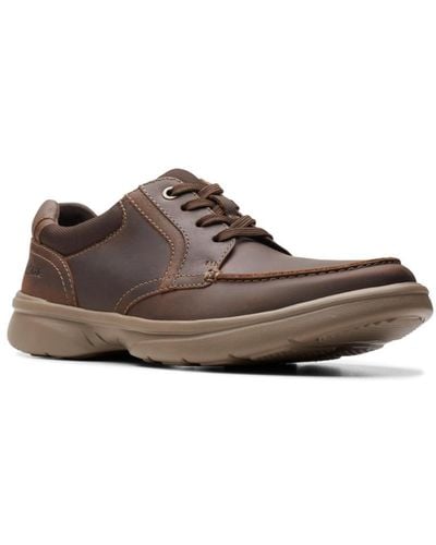 Clarks Collection Bradley Vibe Lace Up Shoes - Brown