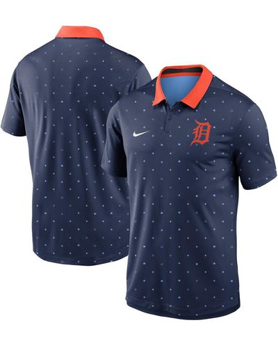 Nike Navy Detroit Tigers Legacy Icon Vapor Performance Polo Shirt - Blue