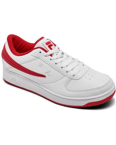 Fila A-low Casual Sneakers From Finish Line - White