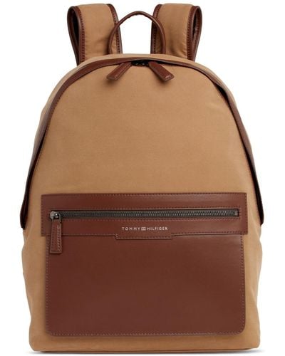 Tommy Hilfiger Classic Dome Backpack - Brown