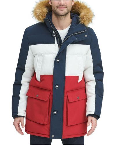 Tommy Hilfiger Parka coats for Men | up to 65% off | Lyst