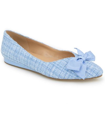 Kenneth Cole Lily Bow Pumps - Blue