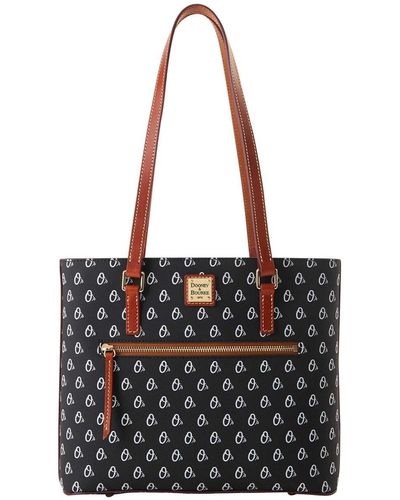 Dooney & Bourke Baltimore Orioles Signature Shopper Purse - Black